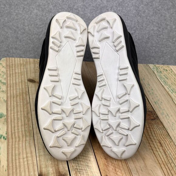 Athalonz GF2 Turf Baseball Softball Shoes Mens Size 8 Golf Black White Cleats - Picture 7 of 12